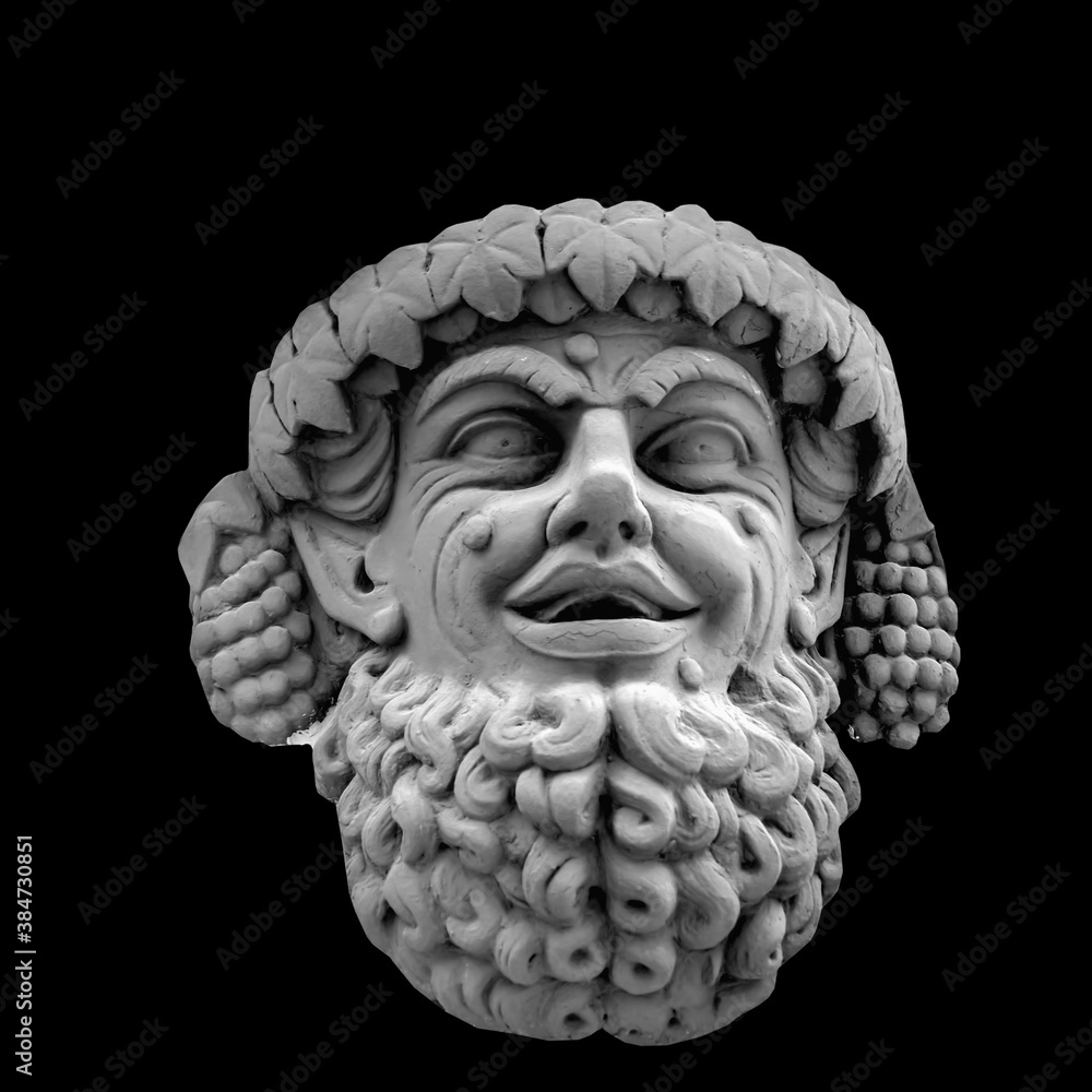Fototapeta premium Antique statue of Pan (Faunus in Roman mythology). God of the wild, nature and rustic music.