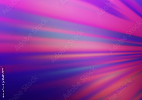 Light Purple vector modern bokeh pattern.