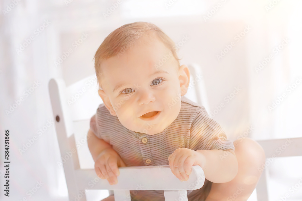toddler child in a bright studio / little boy infant beautiful healthy child toddler child in a bright studio / little boy infant beautiful healthy child