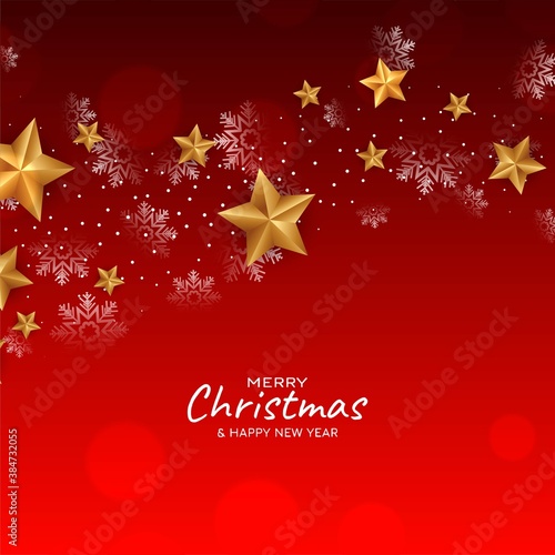 Merry Christmas festival greeting background