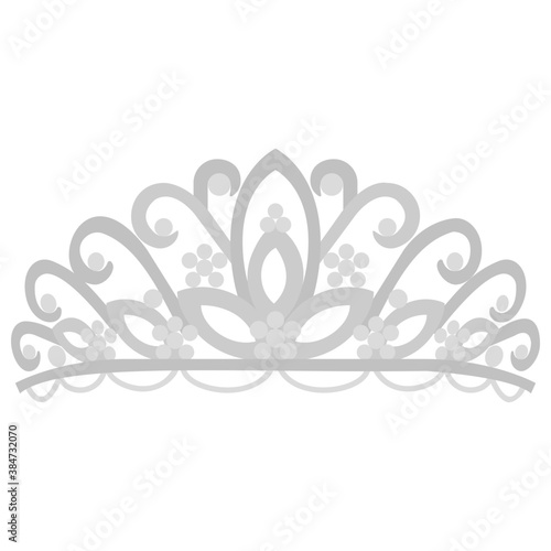 
A very expensive crown often for royal family, diamond crown 
