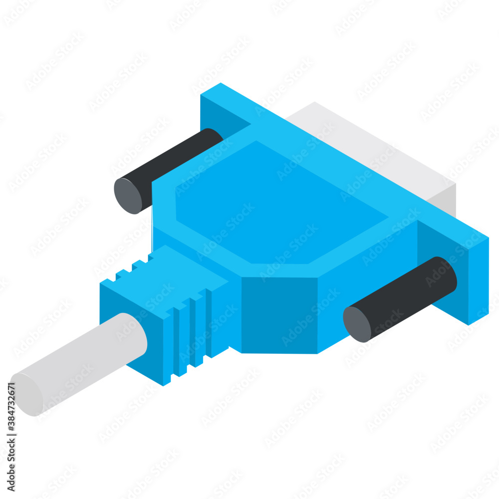 
Switch plug attached with machines to plug in 

