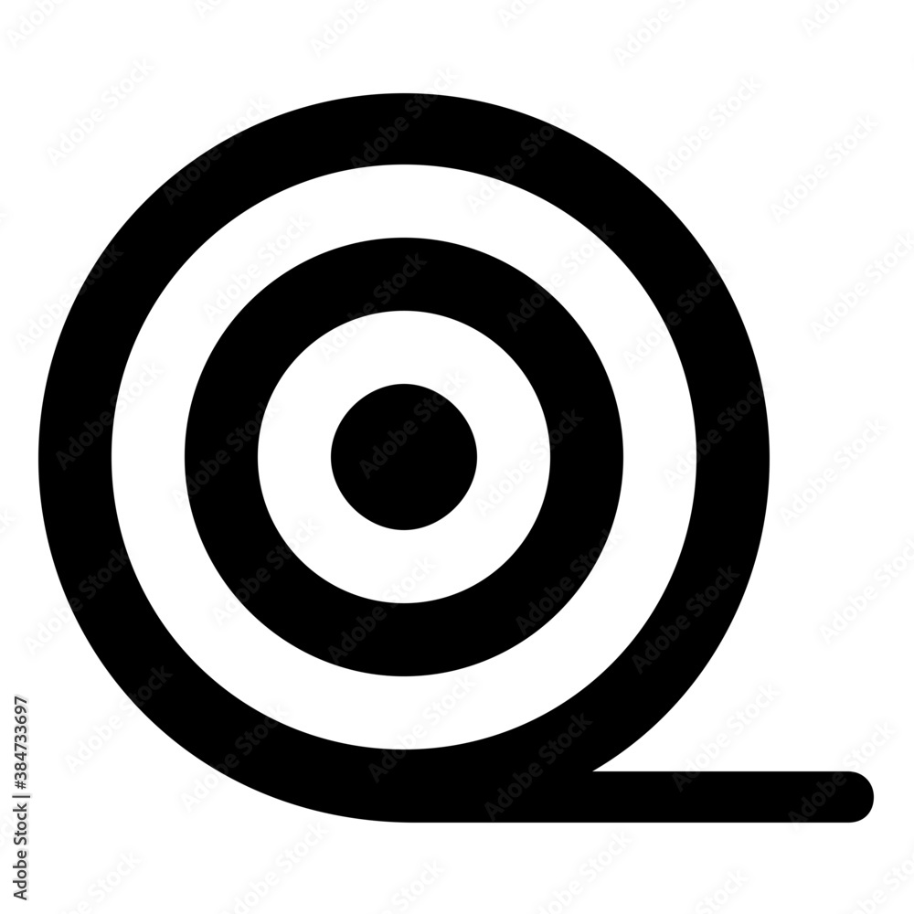Hosepipe tool to extinguish fire or gardening icon vector
Hosepipe tool to extinguish fire or gardening icon vector