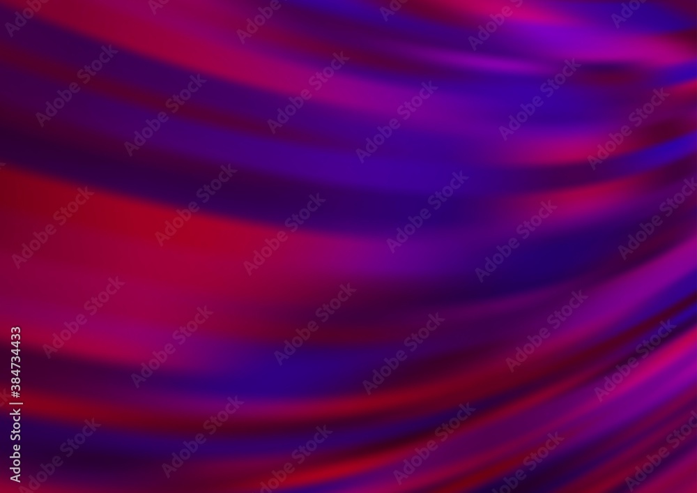 Obraz premium Dark Purple vector bokeh pattern.