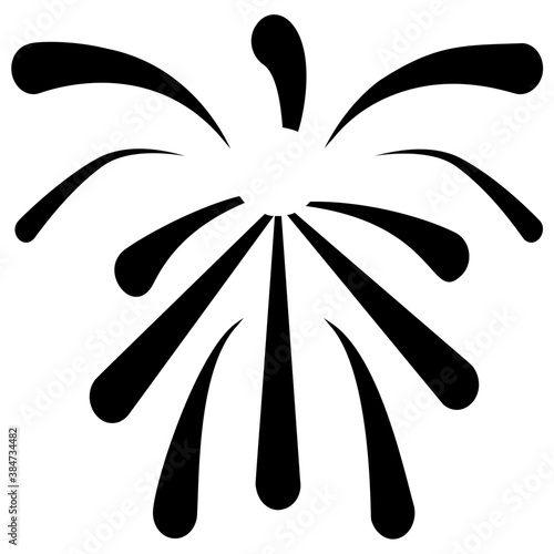 
Magical firework in the sky for parties, epic firework 
