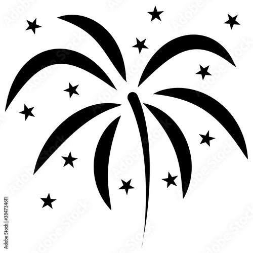   Magical firework in the sky for parties, epic firework   © Vectors Market