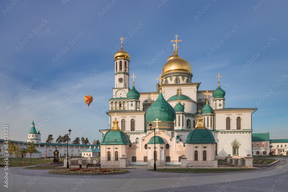 The Resurrection Monastery (Voskresensky Monastery) or New Jerusalem Monastery (Novoiyerusalimsky Monastery). Istra, Moscow region, Russia The Resurrection Monastery (Voskresensky Monastery) or New Jerusalem Monastery (Novoiyerusalimsky Monastery). Istra, Moscow region, Russia