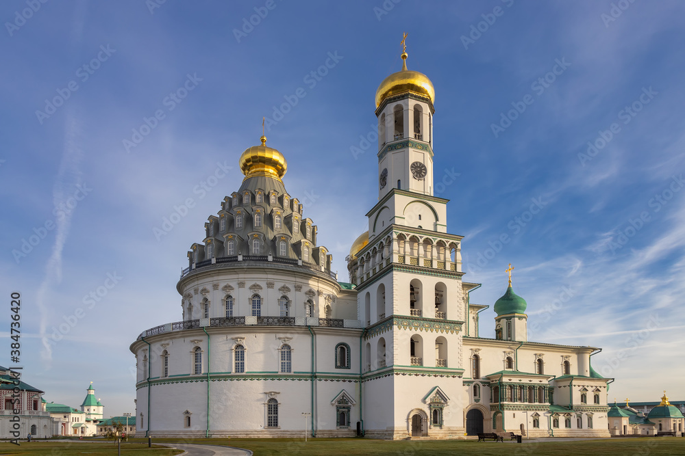 The Resurrection Monastery (Voskresensky Monastery) or New Jerusalem Monastery (Novoiyerusalimsky Monastery). Istra, Moscow region, Russia.