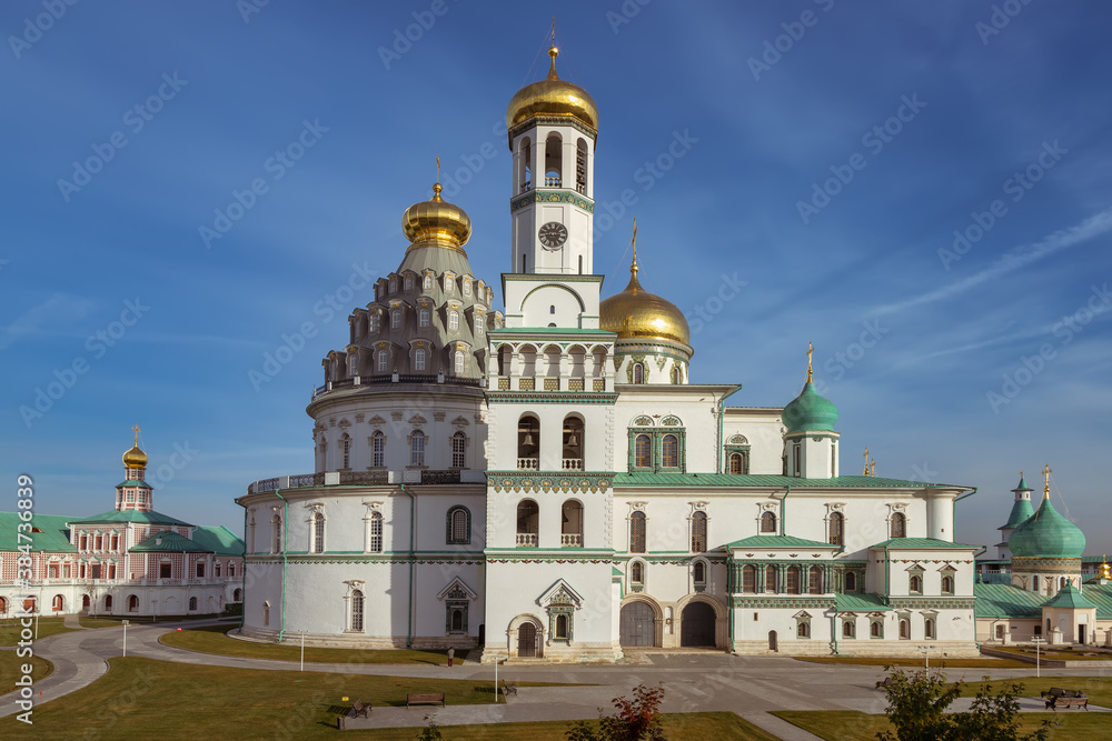 The Resurrection Monastery (Voskresensky Monastery) or New Jerusalem Monastery (Novoiyerusalimsky Monastery). Istra, Moscow region, Russia