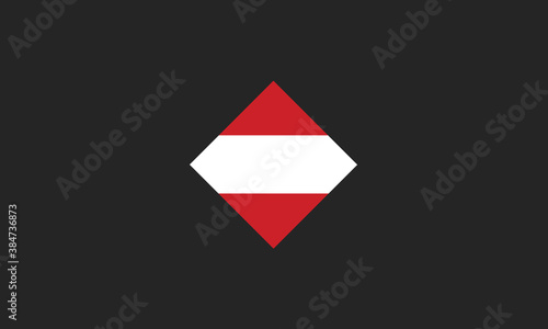 Austria flag diamond vector illustration Free Download Austria flag diamond vector illustration - GFXLoad