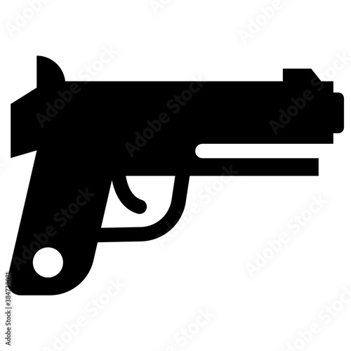 
A gun used to kill someone 
