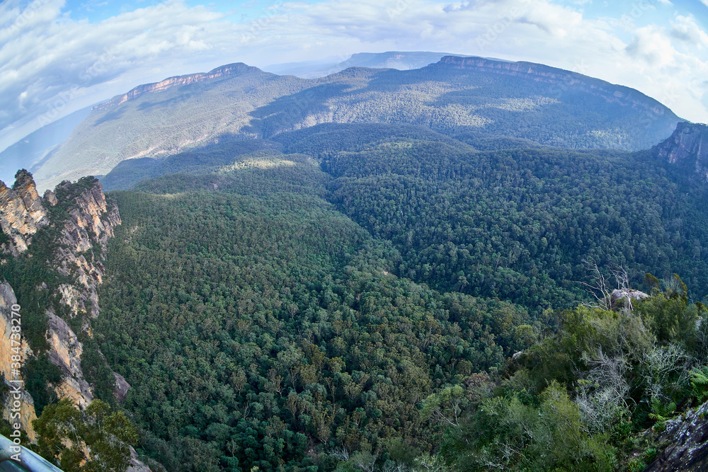 Fototapeta premium blue mountains