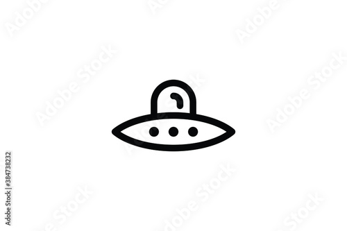Space Outline Icon - Ufo