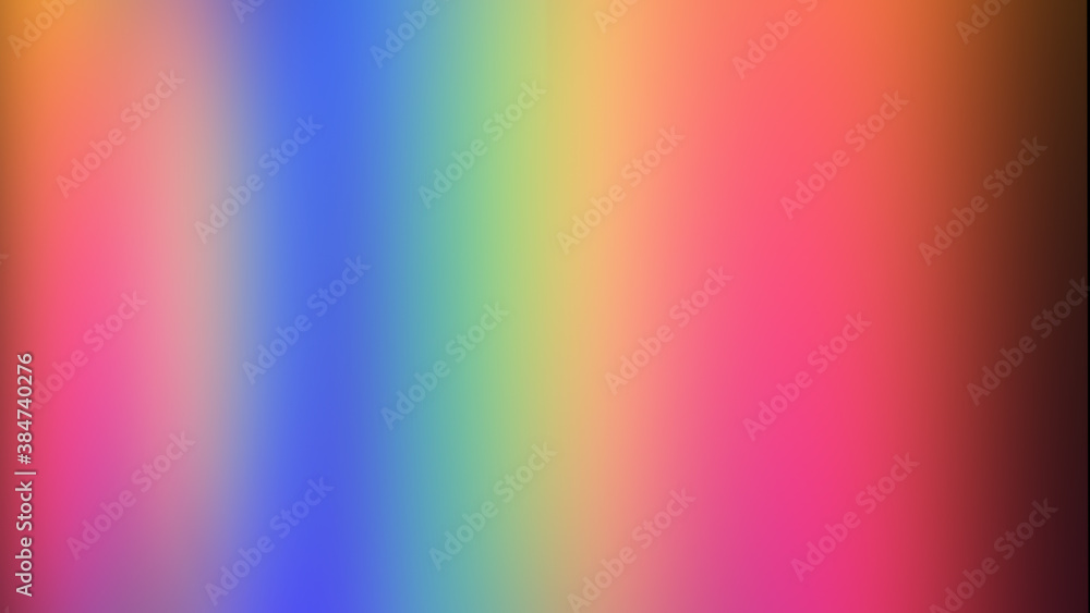 Abstract rainbow colorful screen design for web app and interface. Soft color gradient background for banner, cover or flyer .