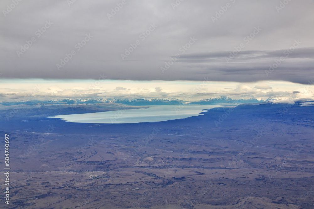 Obraz premium Patagonia view from the plane