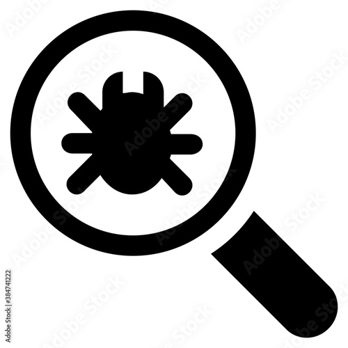 
A target sign on a small insect depicting cockroach target

