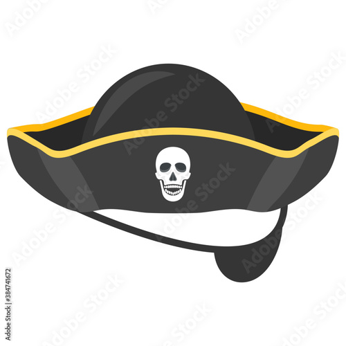 
A pirate hat used by pirates 
