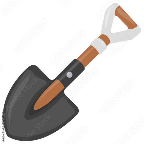 
A digging tool known as shovel 
