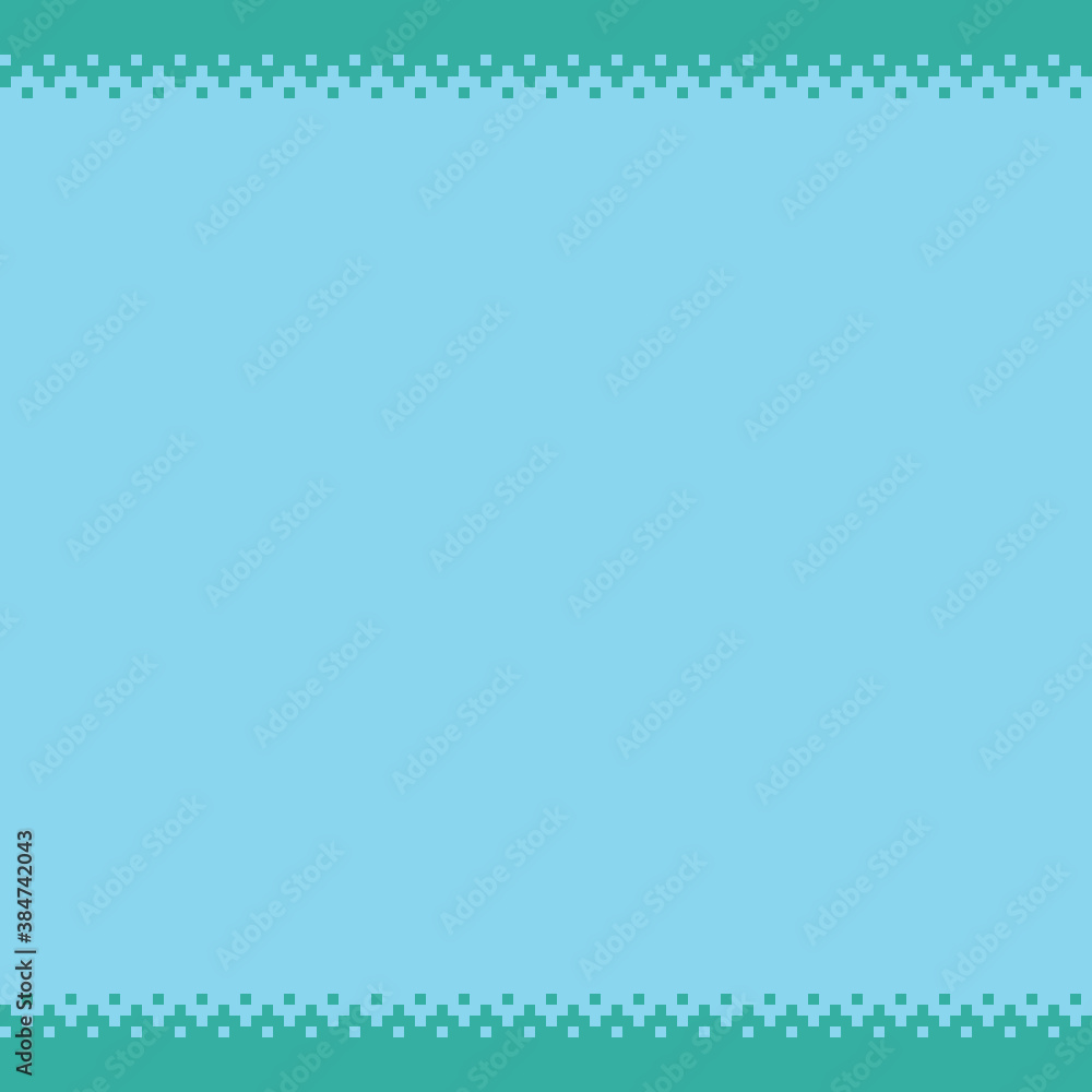 Green and blue pattern pixel art. Vector background. Green and blue pattern pixel art. Vector background.