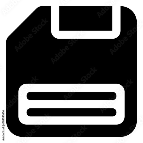 
Computer gadget, data storage device called floppy disk
