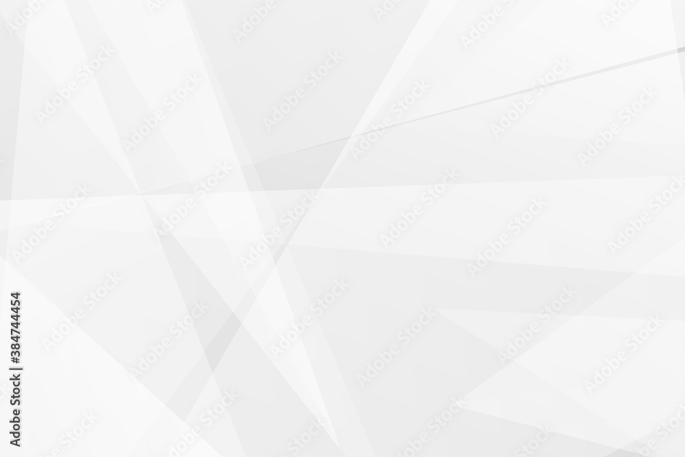 Fototapeta premium Abstract white and grey on light silver background modern design. Vector illustration EPS 10.
