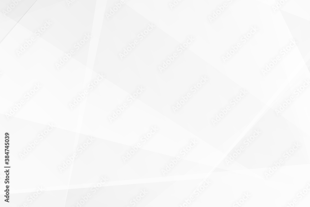 Fototapeta premium Abstract white and grey on light silver background modern design. Vector illustration EPS 10.