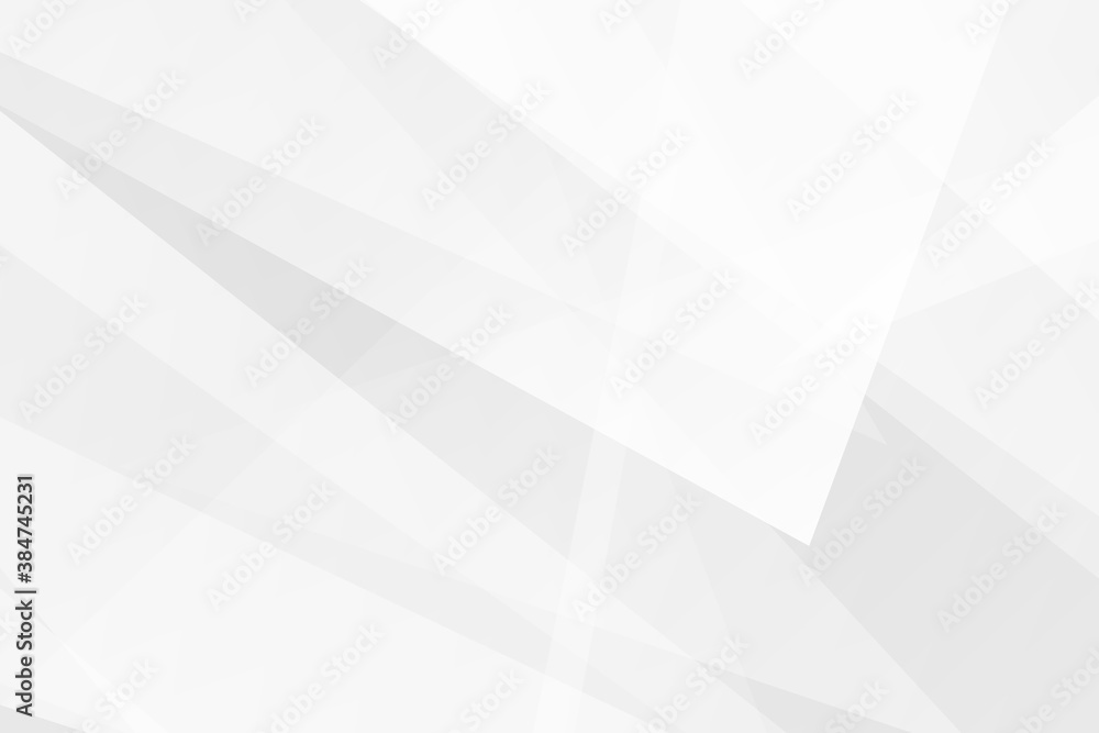 Fototapeta premium Abstract white and grey on light silver background modern design. Vector illustration EPS 10.