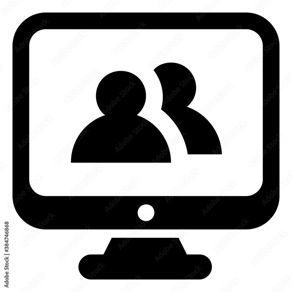 A simple glyph icon design of web layout
A simple glyph icon design of web layout