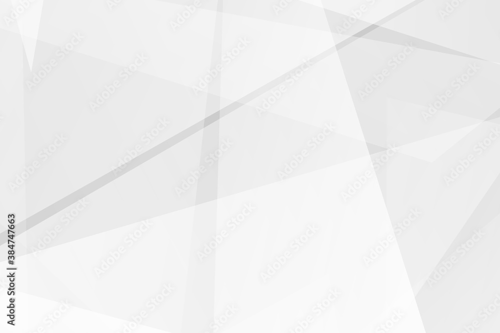 Abstract white and grey on light silver background modern design. Vector illustration EPS 10.
