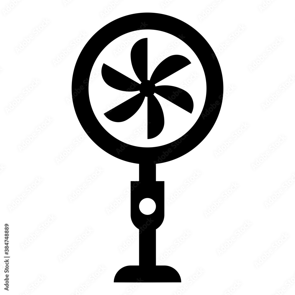 Obraz premium A fan with stand for outdoor and indoor usage called pedestal fan 