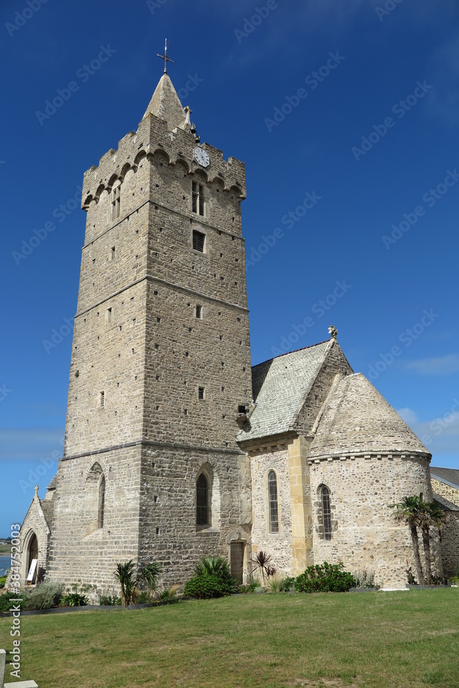 Kirche von Portbail, Normandie