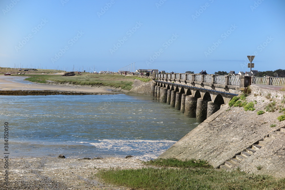 Brücke von Portbail,  Cotentin Normandie