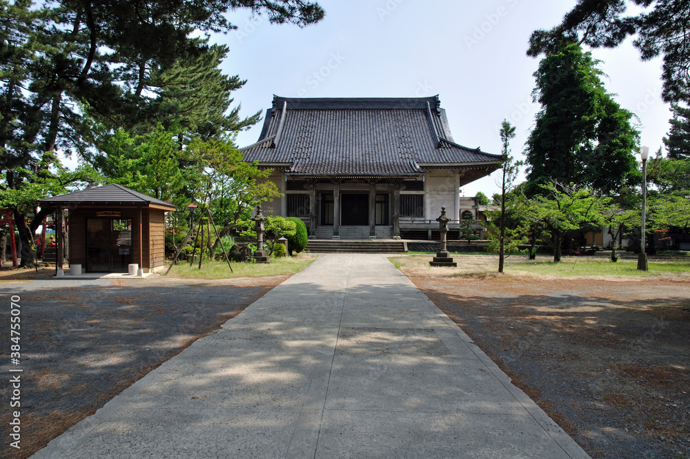 初夏の酒田・日蓮宗　妙法寺