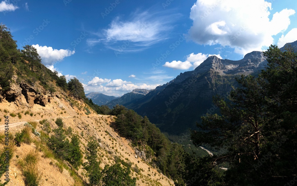 Fototapeta premium view from the mountain
