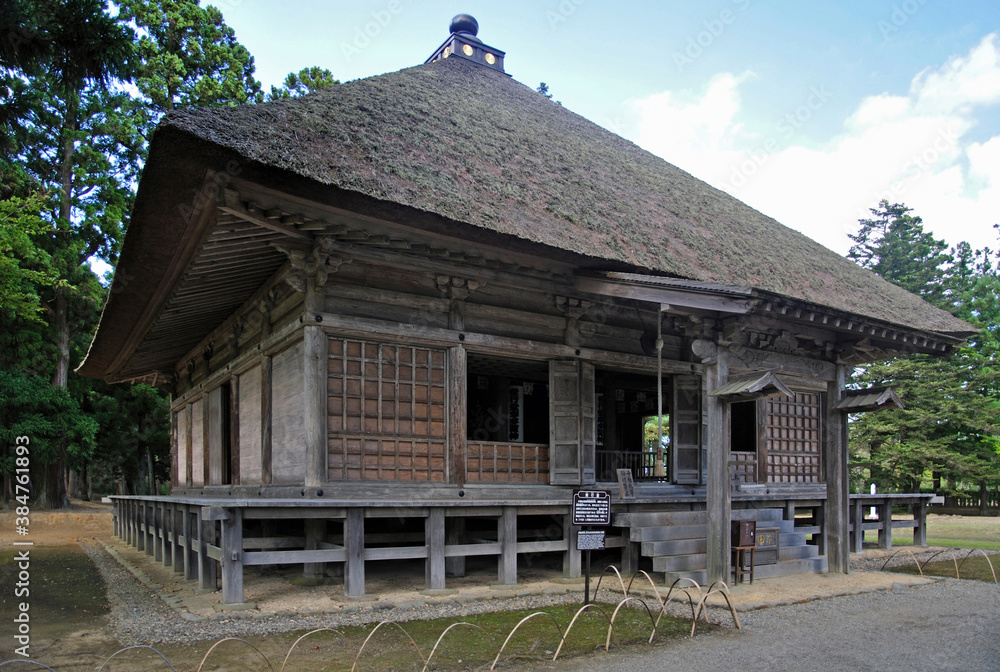 岩手県　平泉・毛越寺　常行堂