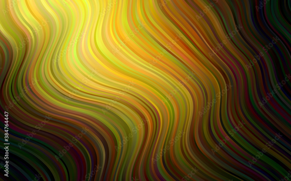 Dark Yellow, Orange vector pattern with bubble shapes. Dark Yellow, Orange vector pattern with bubble shapes.
