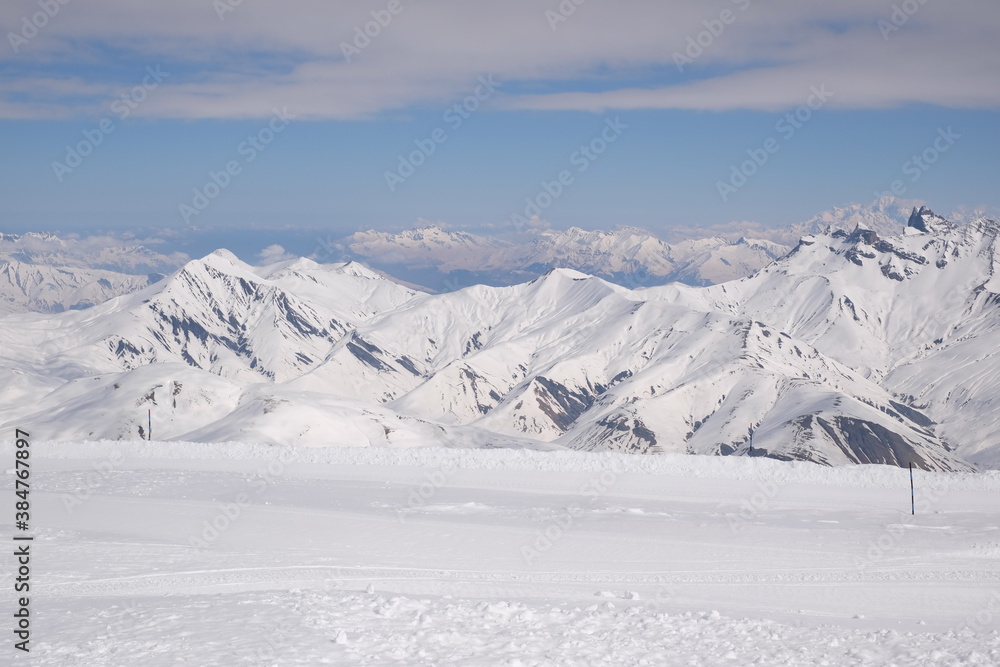Obraz premium berge wolken