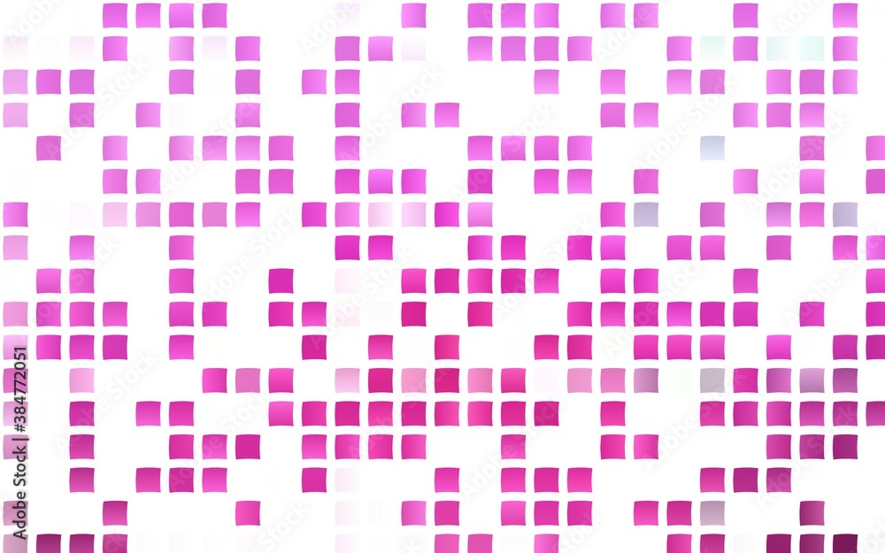 Light Pink vector pattern in square style. Light Pink vector pattern in square style.