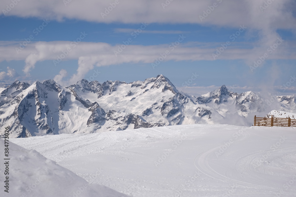 Obraz premium berge schnee