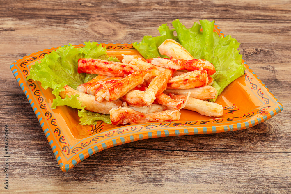 Natural luxury crab meat fillet Natural luxury crab meat fillet