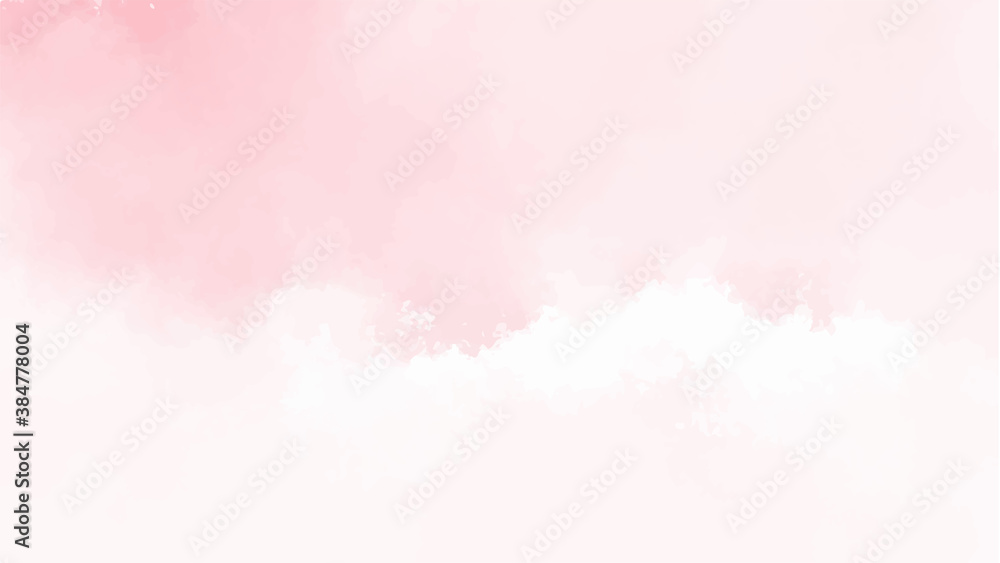 Light pink watercolor background for textures backgrounds and web banners design