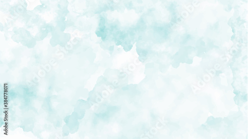 Light blue watercolor background for textures backgrounds and web banners design