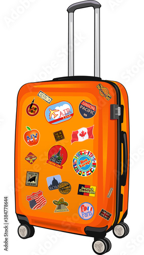 Modern Travel suitcase