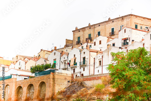 South Italy  Basilicata  the picturesque old town of Ferrandina