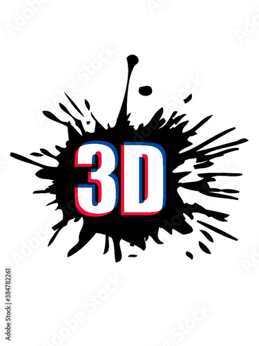 Klecks 3D Effekt 