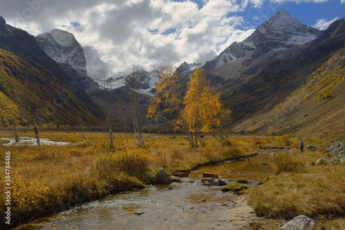 Autumn in mountains