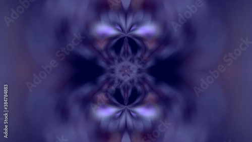 Abstract fractal background with a futuristic pattern. © vvicca