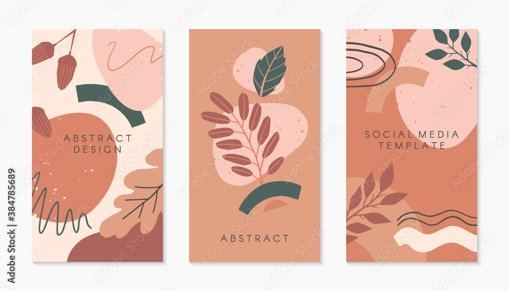 Set of editable insta story templates with copy space for text.Autumn ad and promo concept.Modern vector layouts.Trendy design for social media marketing,digital post,prints,banners. Set of editable insta story templates with copy space for text.Autumn ad and promo concept.Modern vector layouts.Trendy design for social media marketing,digital post,prints,banners.