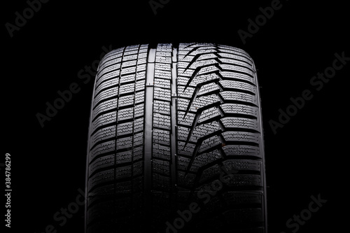 Fotografie winter tire front view