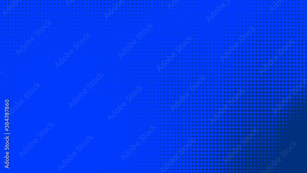 Dots halftone blue color pattern gradient texture with technology digital background. Dots pop art comics style with summer concept design. Dots halftone blue color pattern gradient texture with technology digital background. Dots pop art comics style with summer concept design.